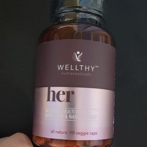 wellthy nutraceuticals - her: Women's multi plus hair, skin, and nail support